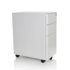 COLOR I | Metall - Rollcontainer Weiß