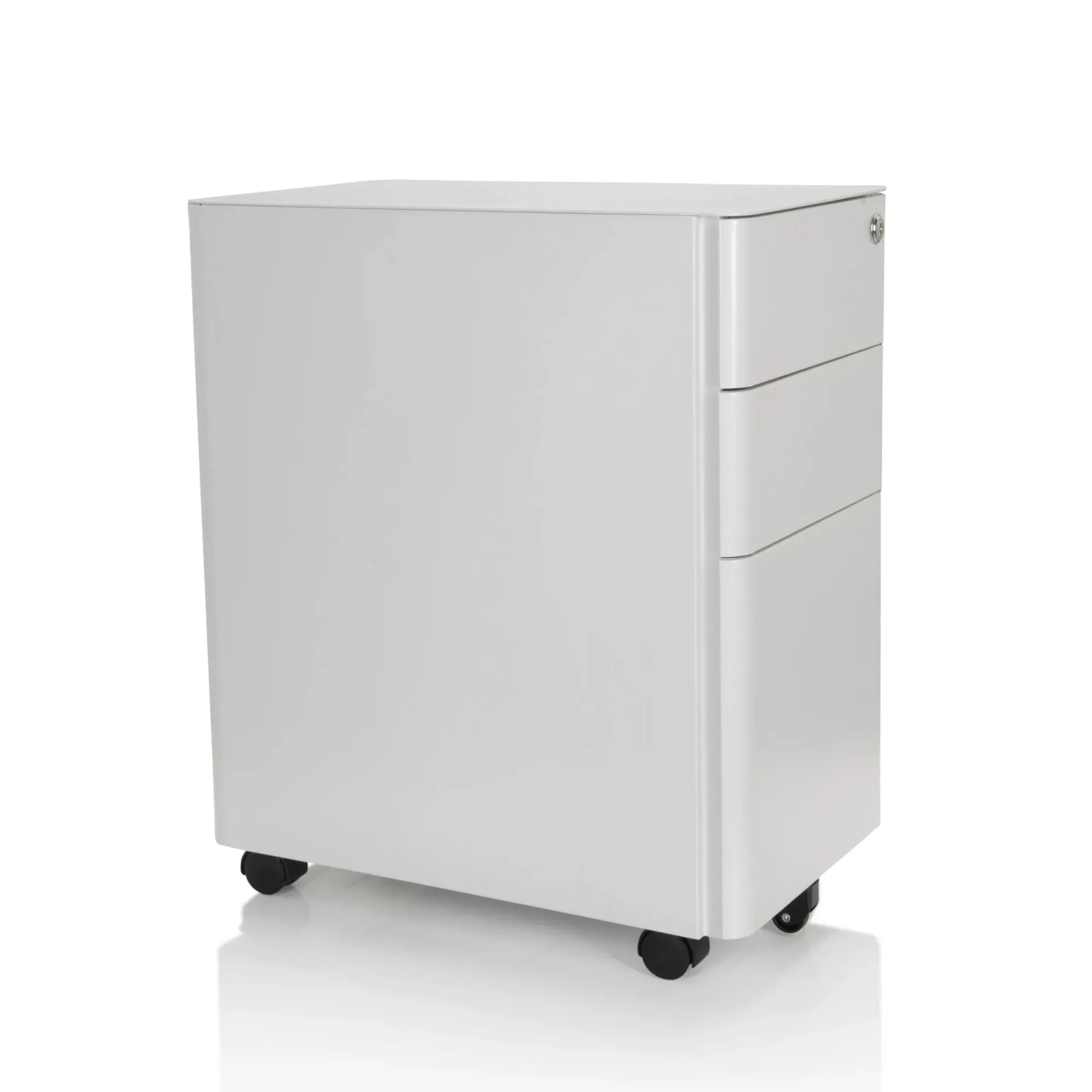 COLOR I | Metall - Rollcontainer Weiß