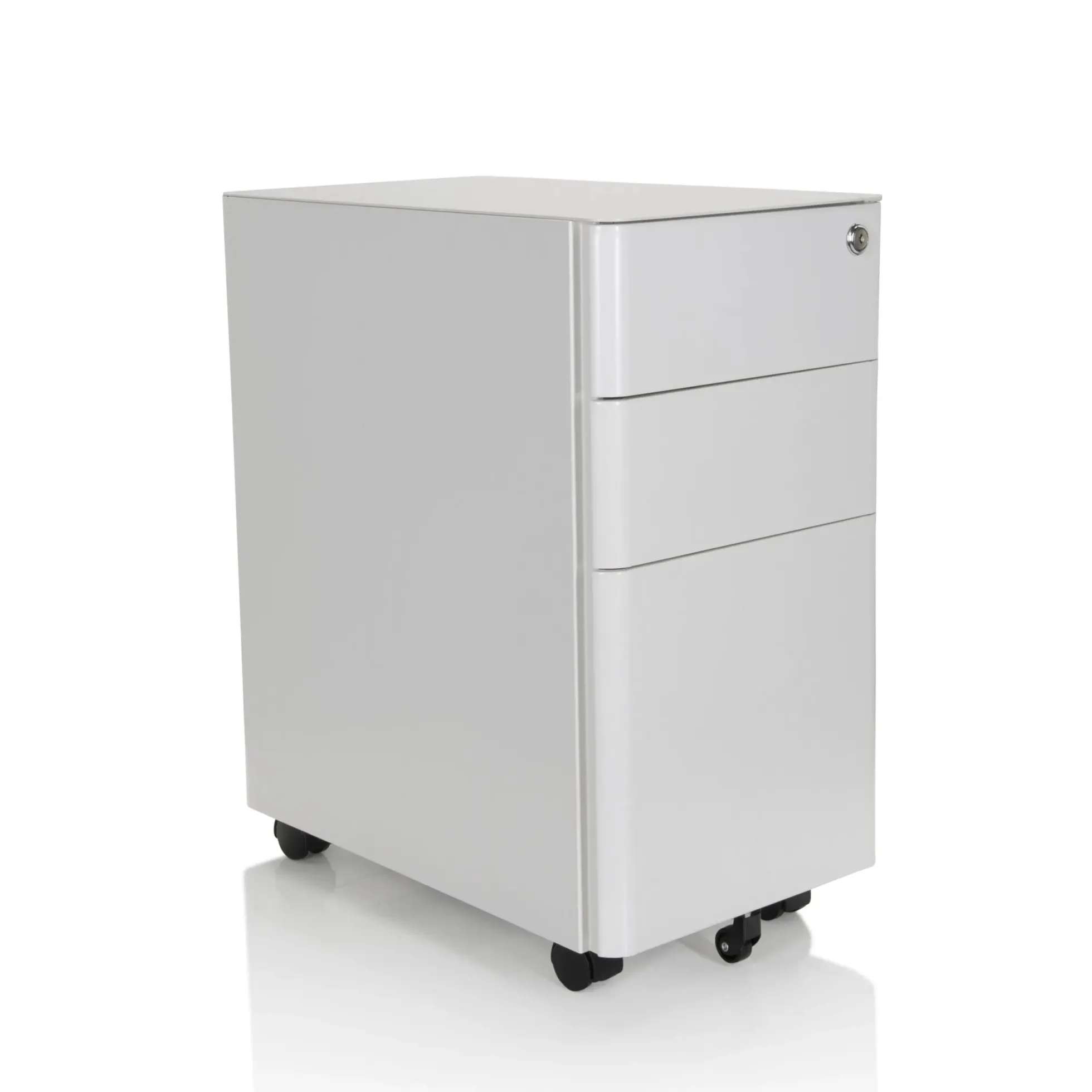 COLOR I | Metall - Rollcontainer Weiß