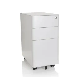 COLOR I | Metall - Rollcontainer Weiß