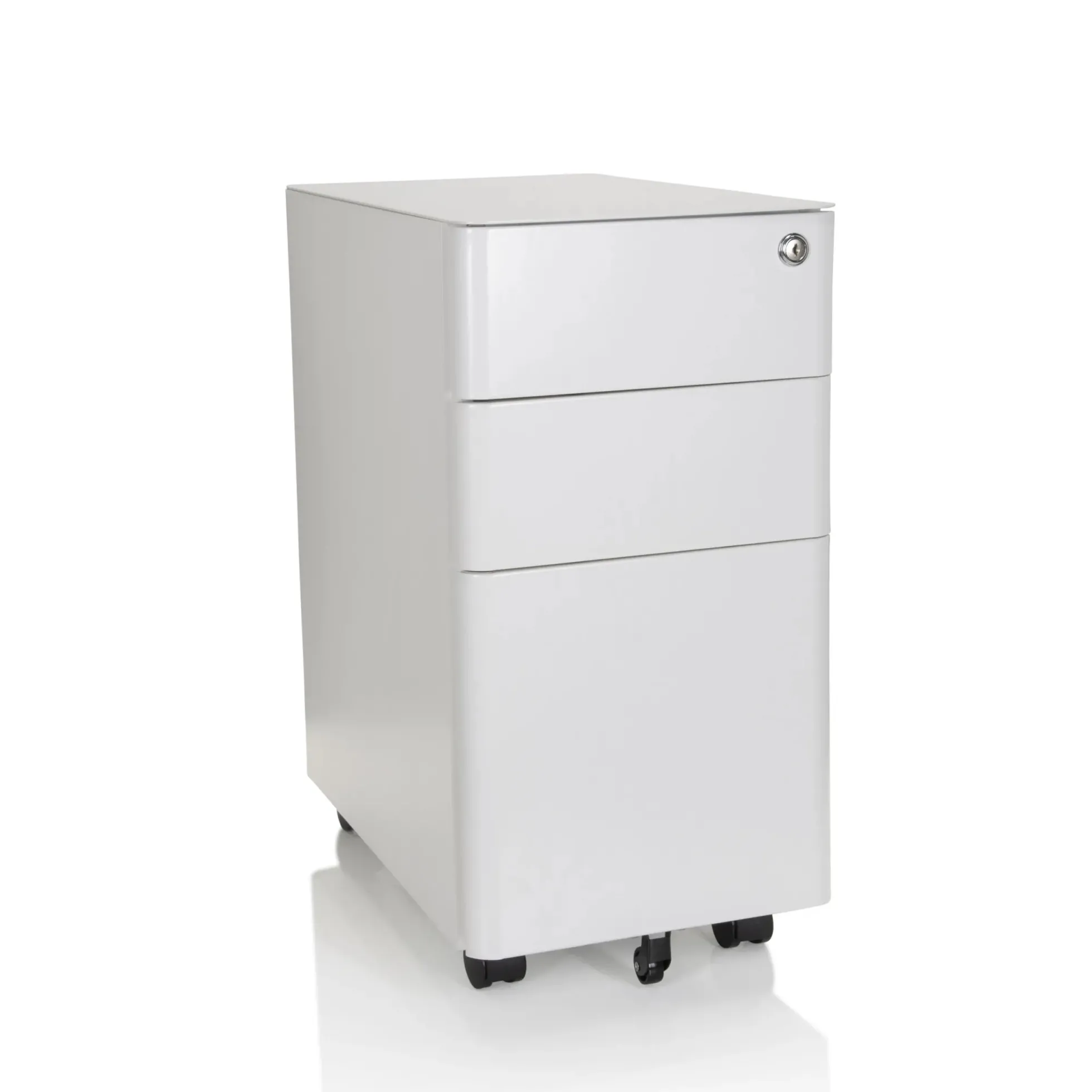 COLOR I | Metall - Rollcontainer Weiß