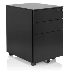 COLOR OS I | Metall - Rollcontainer Schwarz