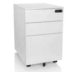 COLOR OS I | Metall - Rollcontainer Weiß