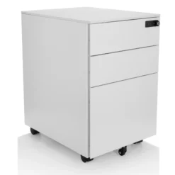 COLOR OS I | Metall - Rollcontainer Weiß