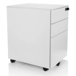 COLOR OS I | Metall - Rollcontainer Weiß