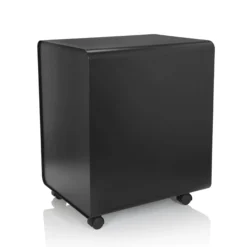 COLOR PLUS I | Metall - Rollcontainer Schwarz