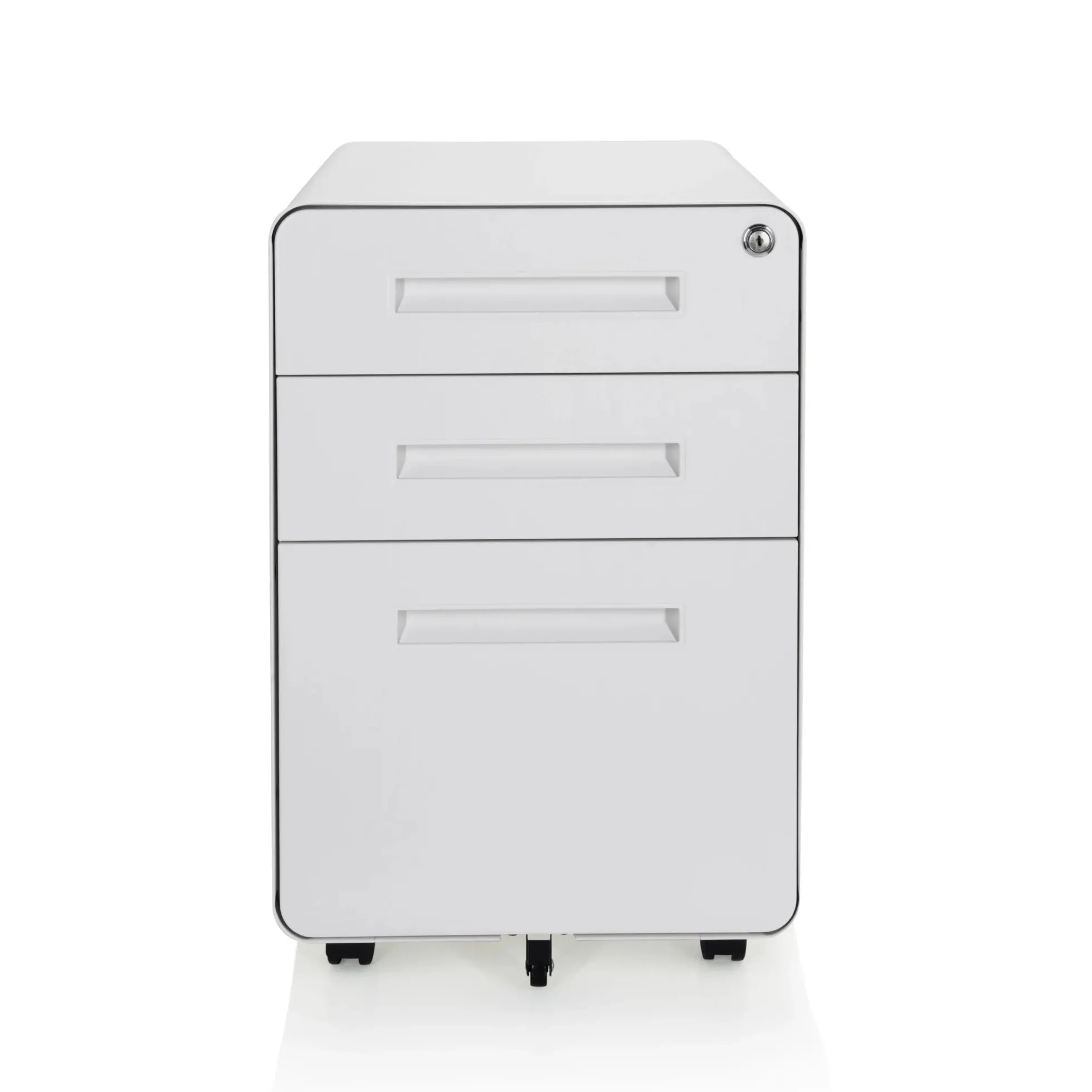 COLOR PLUS I | Metall - Rollcontainer Weiß