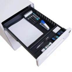 COLOR PLUS I | Metall - Rollcontainer Weiß
