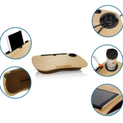 COMFILAP I - Laptopunterlage Braun