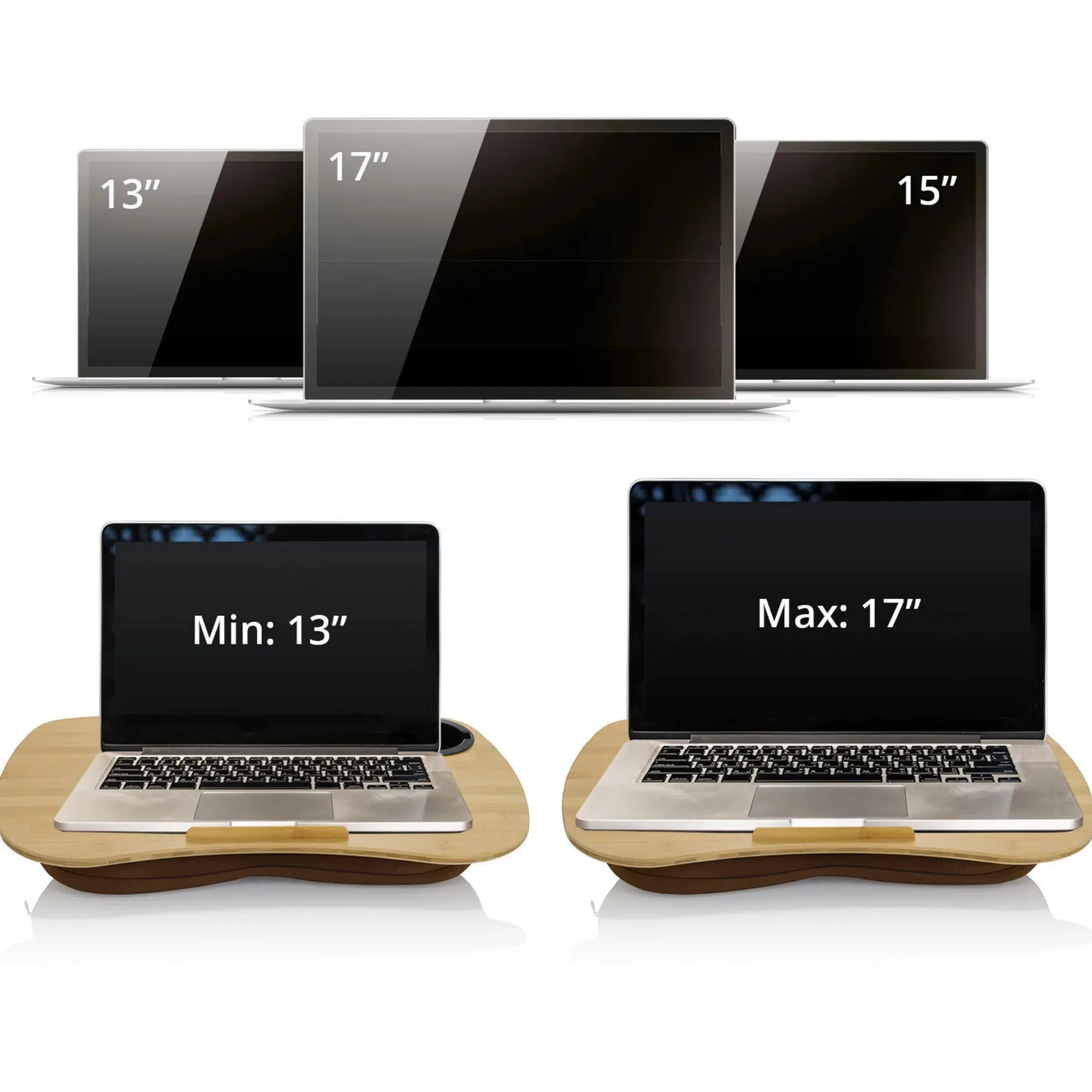 COMFILAP I - Laptopunterlage Braun