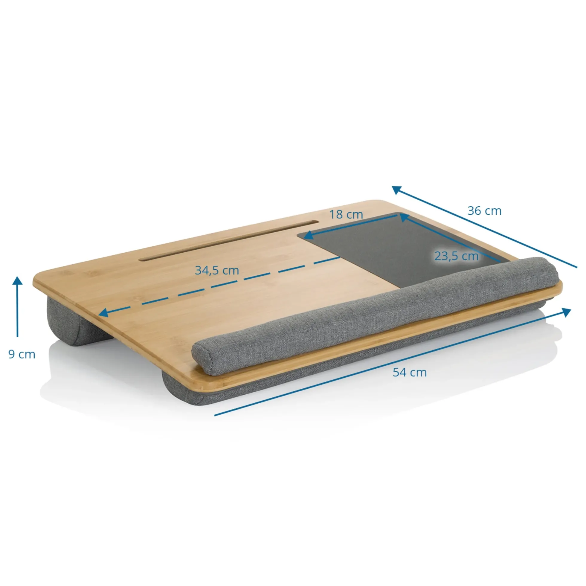 COMFILAP - Laptopunterlage Grau