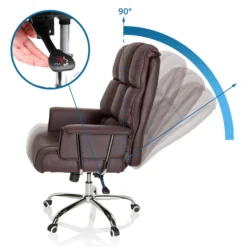 COMMANDER - Profi Chefsessel Braun