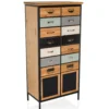 CONTINENTO HIGH - Kommode Holzfarben dunkel