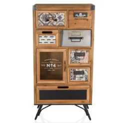 CONTINENTO S - Sideboard Holzfarben dunkel
