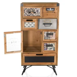 CONTINENTO S - Sideboard Holzfarben dunkel