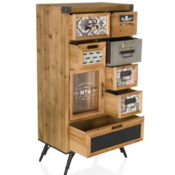 CONTINENTO S - Sideboard Holzfarben dunkel