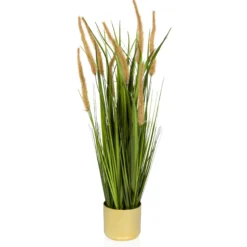 CORTADERIA I - Kunstpflanze Beige/Grün