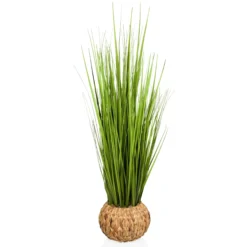 CORTADERIA - Kunstpflanze Grün