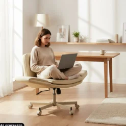 Criss-Cross 10 - Home Office Bürostuhl Beige