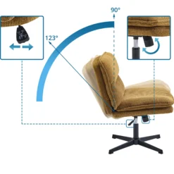Criss-Cross 20 - Loungesessel Braun