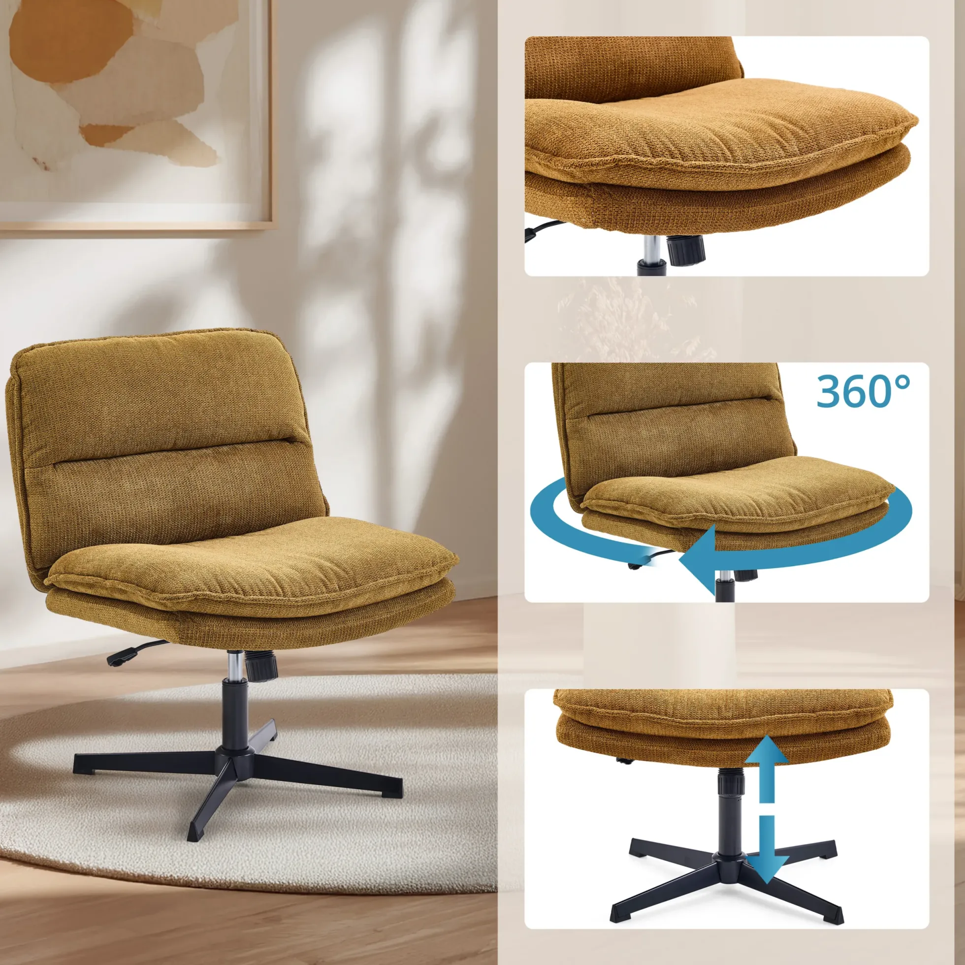 Criss-Cross 20 - Loungesessel Braun