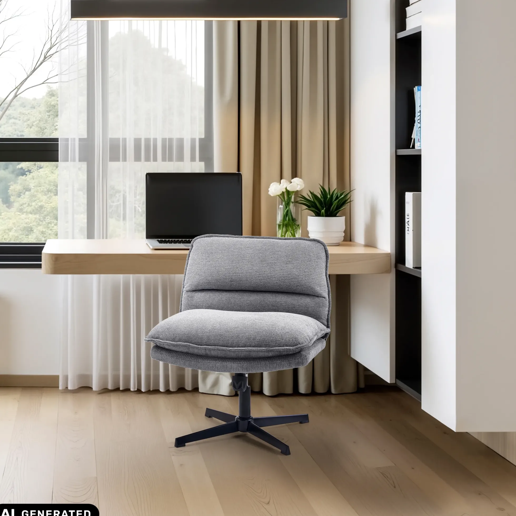 Criss-Cross 20 - Loungesessel Dunkelgrau