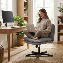 Criss-Cross 20 - Loungesessel Dunkelgrau