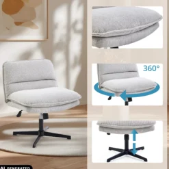 Criss-Cross 20 - Loungesessel Hellgrau