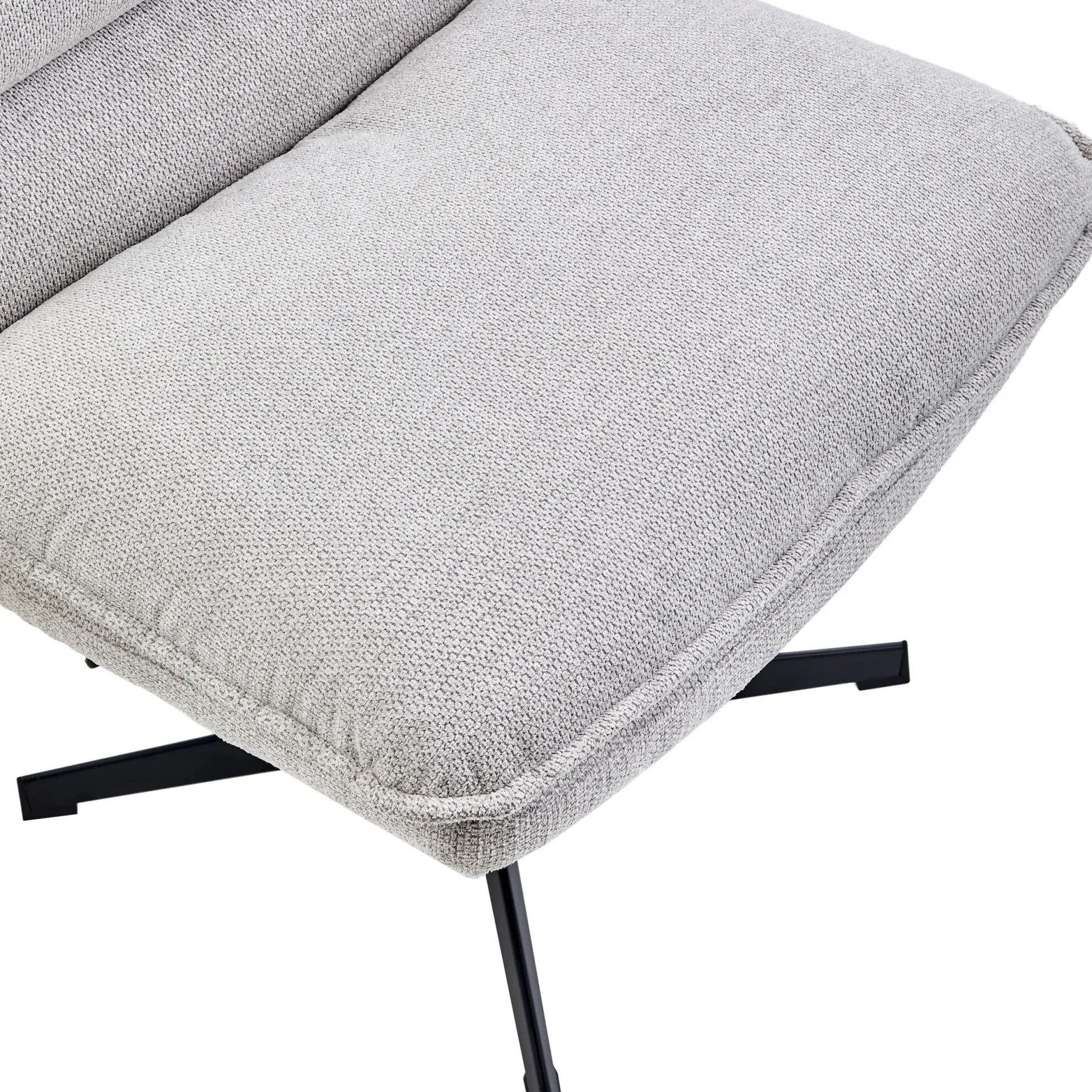 Criss-Cross 20 - Loungesessel Hellgrau