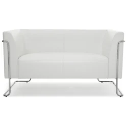 CURACAO | 2-Sitzer - Lounge Sofa Weiß