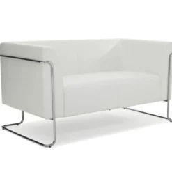 CURACAO | 2-Sitzer - Lounge Sofa Weiß