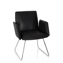 DESIGNIA V - Polsterstuhl Schwarz