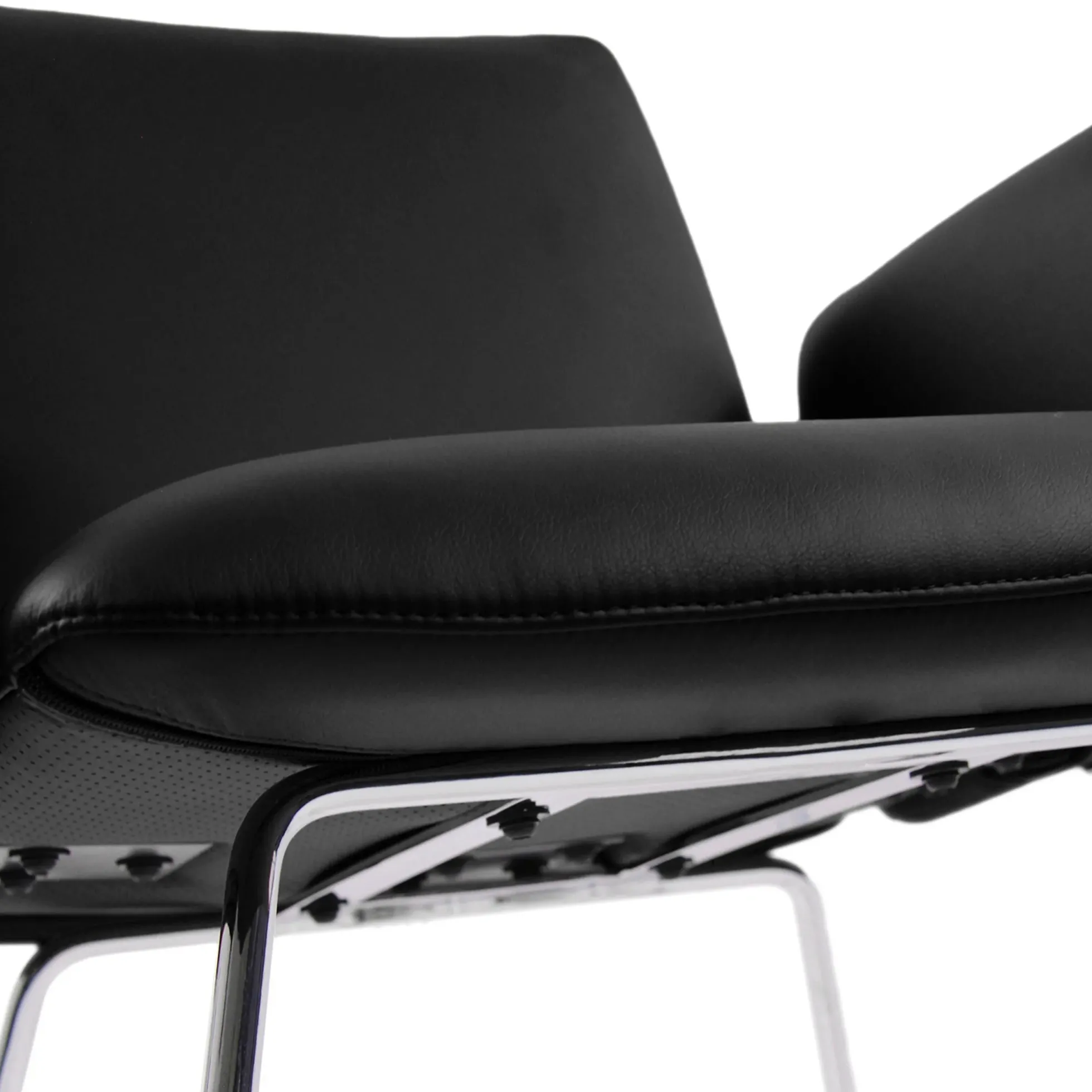 DESIGNIA V - Polsterstuhl Schwarz