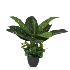 DIEFFENBACHIA - Kunstpflanze Grün