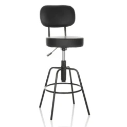 DISC HIGH - Barhocker Schwarz