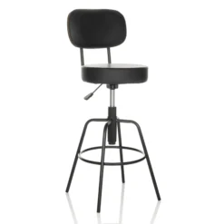 DISC HIGH - Barhocker Schwarz