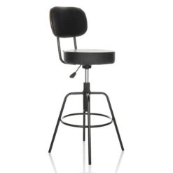 DISC HIGH - Barhocker Schwarz