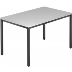 DORAN DQ12 D mit Vierkant-Rohr/Schwarz 120 x 80 Grau