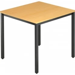 DORAN DQ08 D mit Vierkant-Rohr/Schwarz 80 x 80 Buche