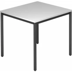 DORAN DR08 D mit Rund-Rohr/Schwarz 80 x 80 Grau