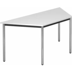 DORAN DRTR C mit Rund-Rohr/Chrom 160 x 69 Weiß