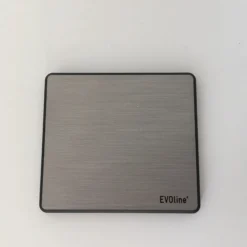 ELDO800 | Steckdosenleiste (ohne Fräsung) | 1 x Steckdose | 1 x USB | 1 x RJ45 - Zubehör Edelstahl