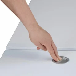 ELDO601 | Steckdosentower (inkl. Fräsung) | 3 x Steckdose | 2 x USB - Zubehör Alu