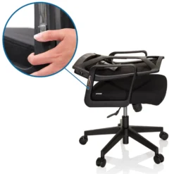 ENCO - Home Office Bürostuhl Schwarz