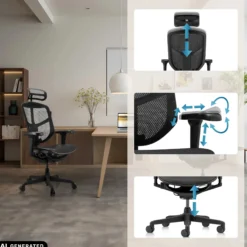 ENJOY ULTRA GEN2 - Profi Bürostuhl Schwarz
