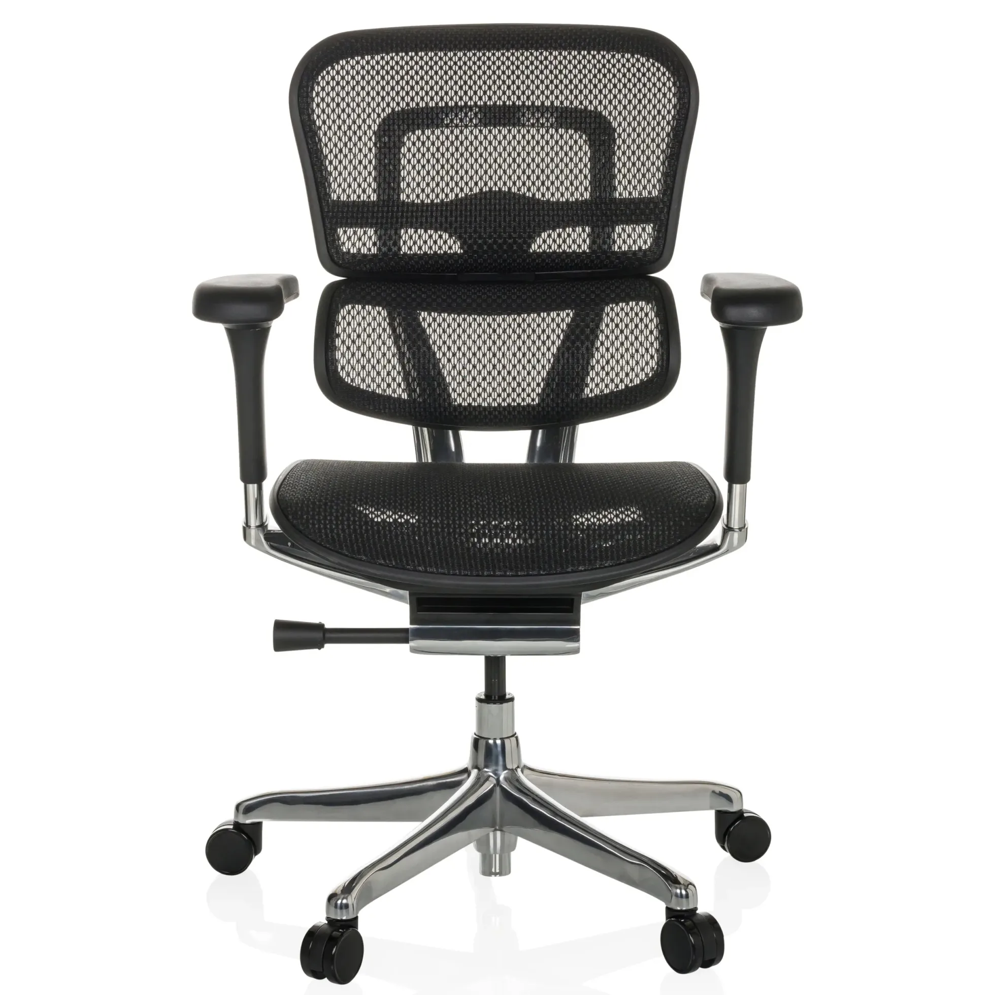 ERGOHUMAN BASE GEN2 | Netz - Luxus Chefsessel Schwarz