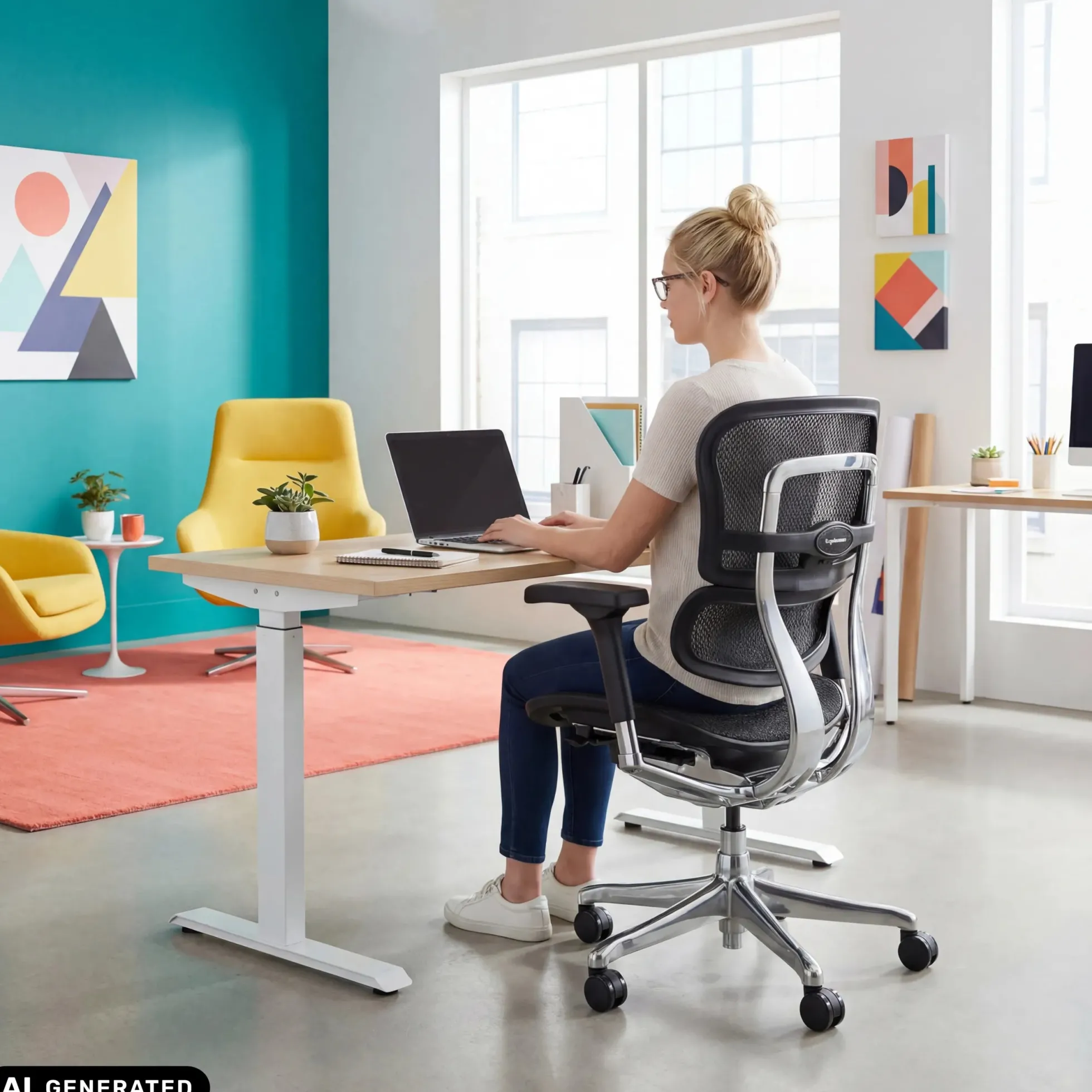 ERGOHUMAN BASE GEN2 | Netz - Luxus Chefsessel Schwarz