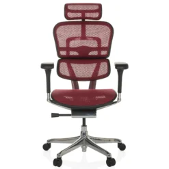 ERGOHUMAN GEN2 | Netz - Luxus Chefsessel Rot