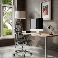 ERGOHUMAN GEN2 | Netz - Luxus Chefsessel Schwarz