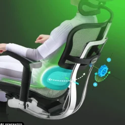 ERGOHUMAN GEN2 | Netz - Luxus Chefsessel Schwarz